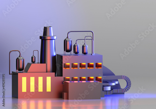 Industrial building. Volume...