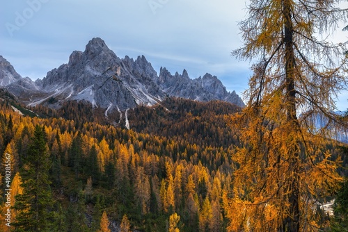 autumn in the mountains