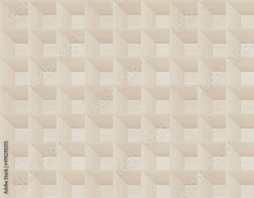 seamless 3D rendering checks Background. Light Brown Wooden squares Texture © Shankara Studios