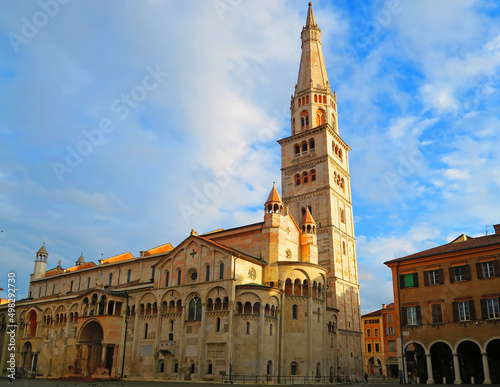 View of Modena Cathedral,Italy