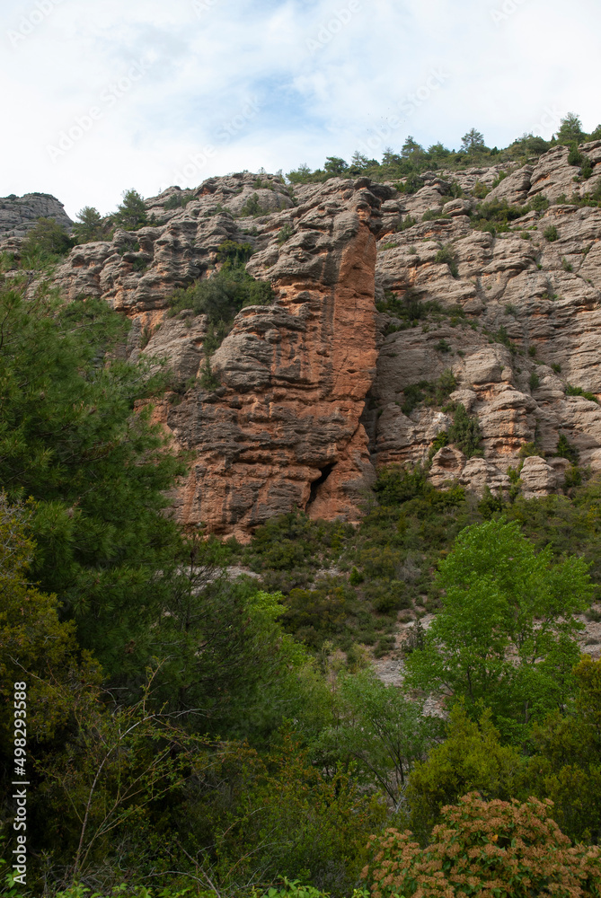 Défilé de Collegats, Réserve naturelle, Catalogne, Espagne