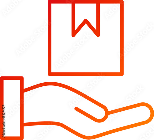 Receive Delivery Icon Style