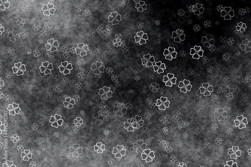 lucky decorative shamrock template