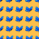 seamless pattern with butterfly
