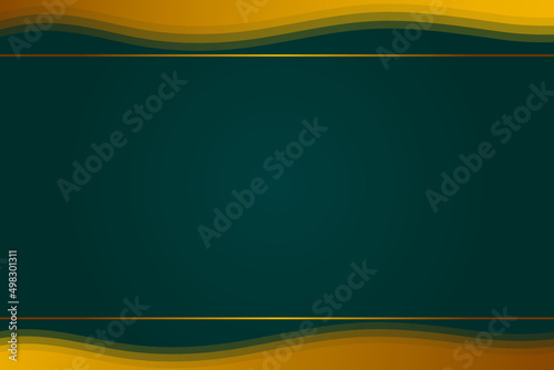 Islamic background for Muslims religion in royal green and golden color luxury style. empty for text. trendy creative design for the backdrop.