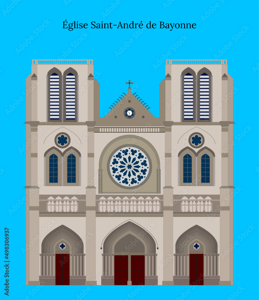 Église Saint-André de Bayonne, France
St. Andrew's Church, Bayonne