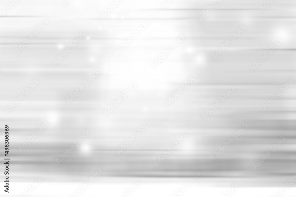 Obraz premium White and gray bokeh blur abstract background. Silver and white bokeh lights defocused. abstract backdrop wallpaper. White snowy soft lights abstract background.