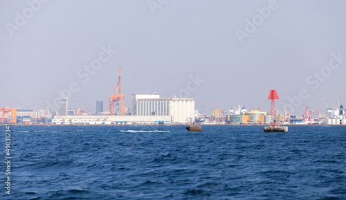 Jeddah port, Saudi Arabia seaside view