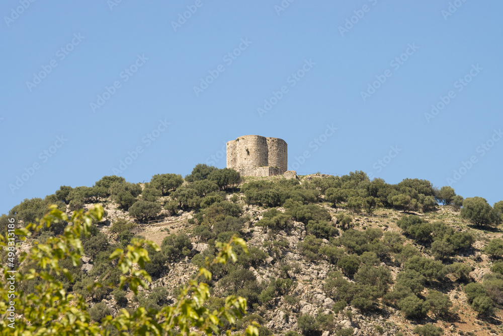 Cote Castle. Arab defensive fort in Montellano, Seville, Spain.