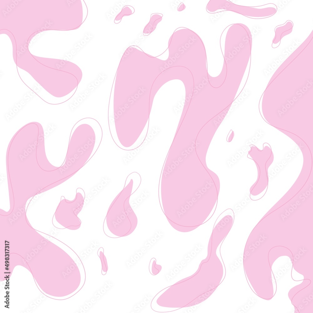 Pastel pink liquid background