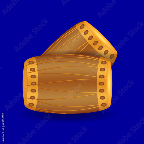 Realistic Indian Drum