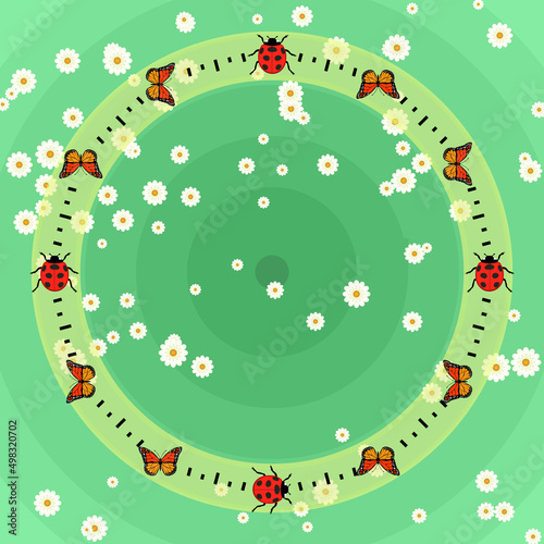 Clock design with bugs