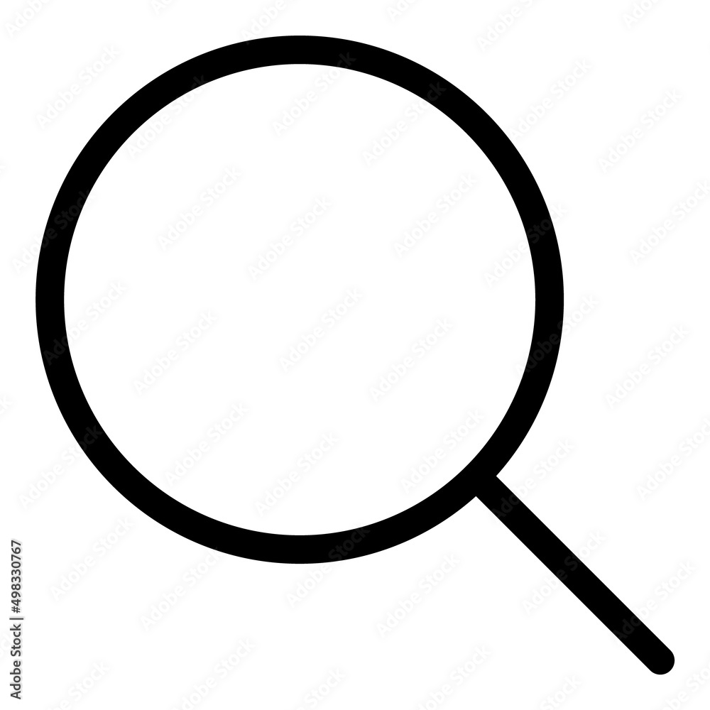 Magnify Flat Icon Isolated On White Background Magnify Flat Icon Isolated On White Background