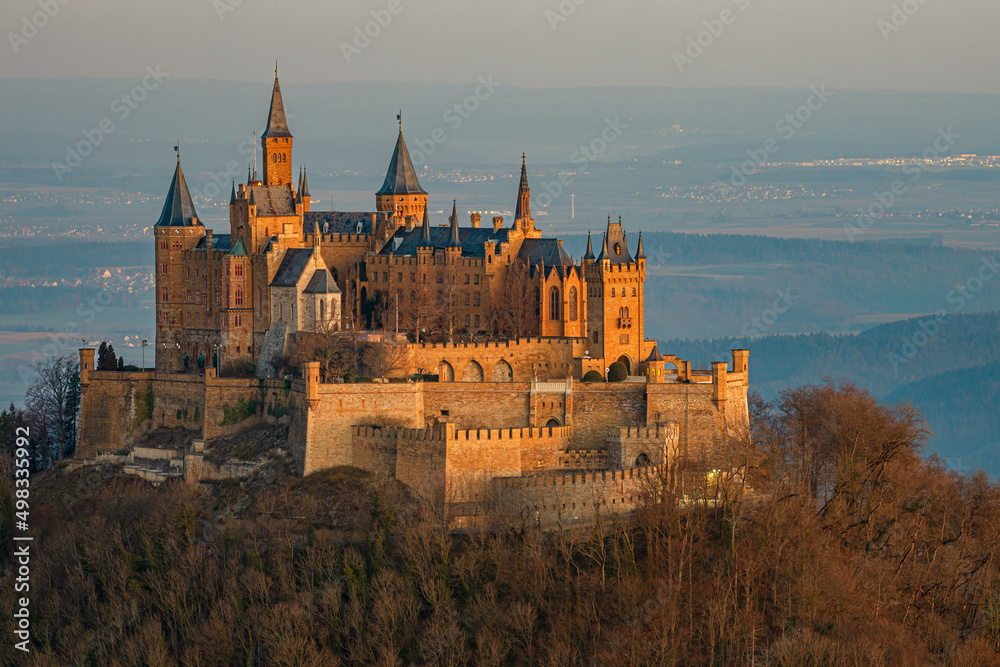 The Hohenzollern Castle in Germany