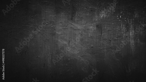 black dark grungy abstract texture cement concrete wall background 