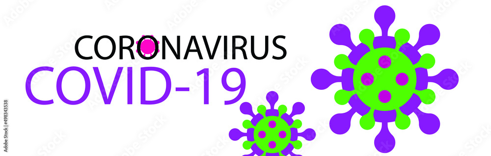 Corona Virus Template Illustration Design. Coronavirus Banner design Corona Virus Template Illustration Design. Coronavirus Banner design