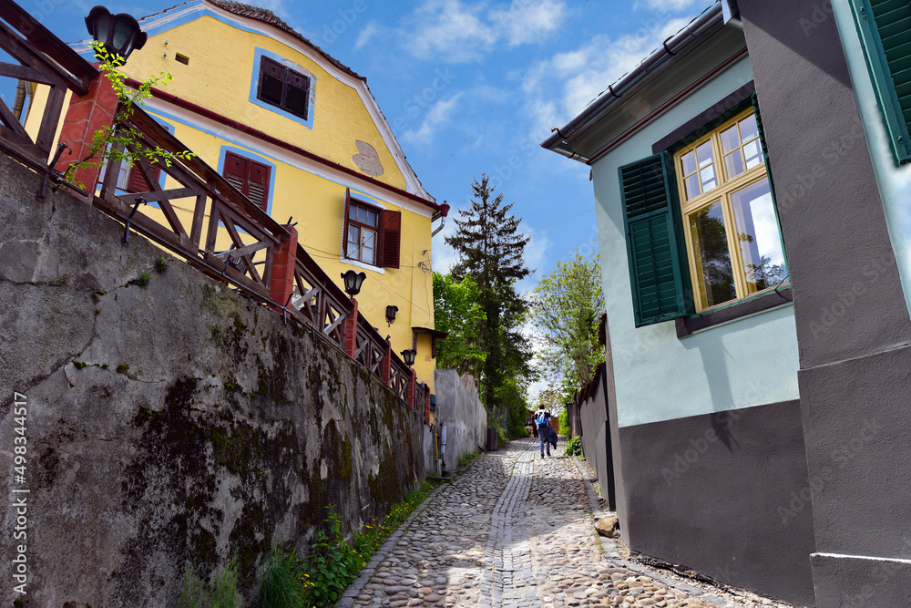 medieval buildings at the fortress of sighisoara 22