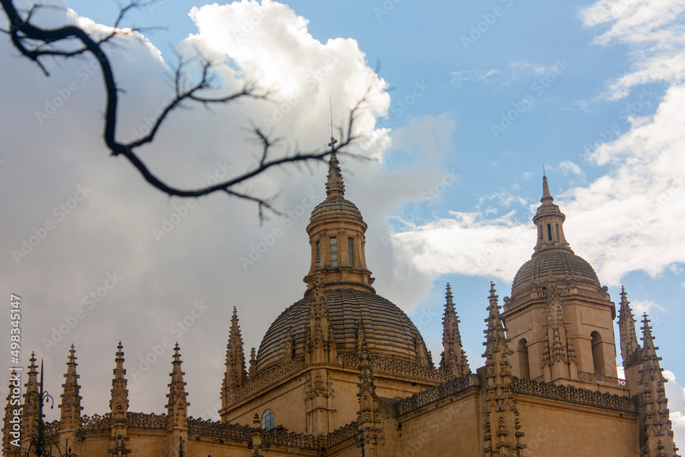 Catedral de Segovia, en Castilla y León, España.