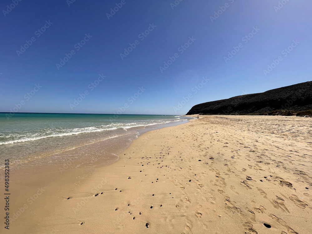 Playa de Sotavento de Jandia, Fuerteventura Playa de Sotavento de Jandia, Fuerteventura