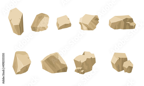 set of rocks for games