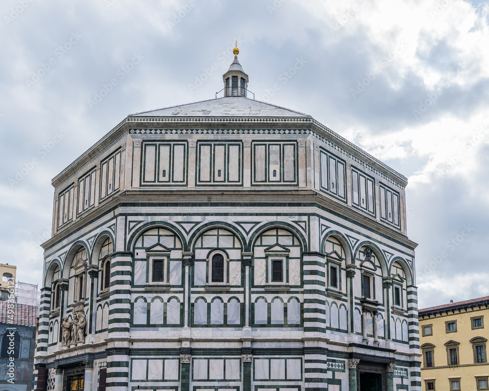 baptistery in Florence, Italy 