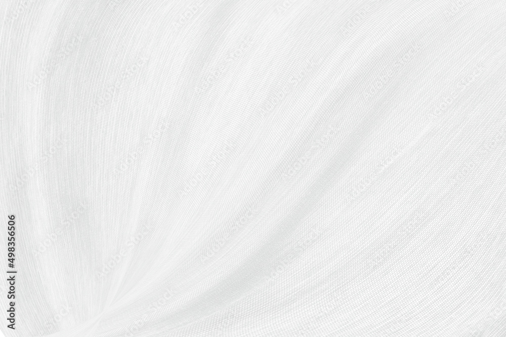 Obraz premium Abstract white and gray gradient color curve background,