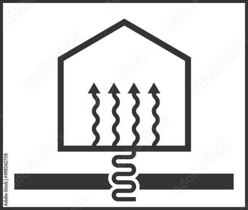 Geothermal energy, Heating with geothermal energy, geothermal energy in single-family houses and apartment buildings with good thermal insulation,