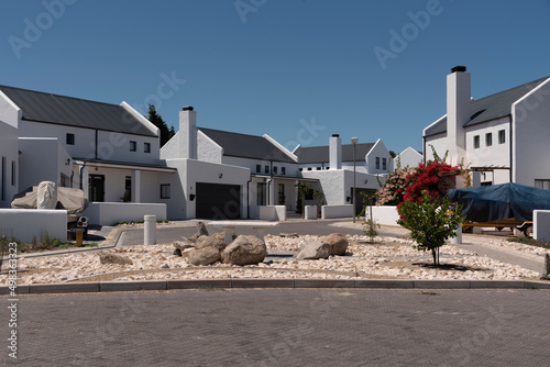 Langabaan, West Coast, South Africa. 2022.  New housing development in Langabaan on the West Coast of South Africa. © petert2