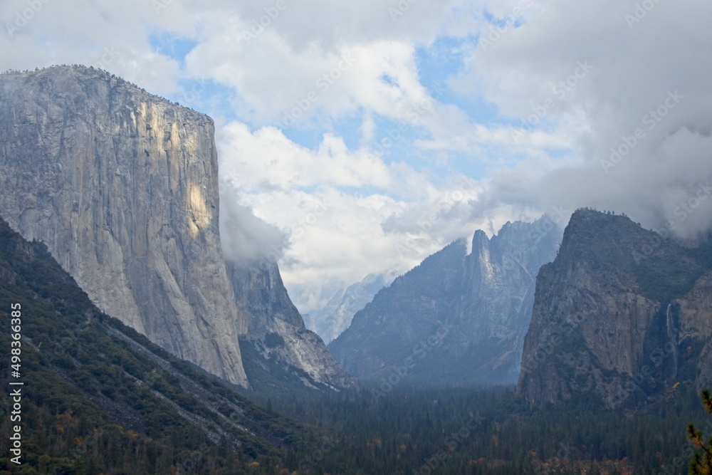 Clouds Over Yosemite