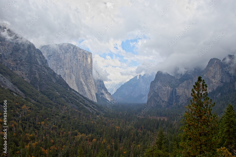Clouds Over Yosemite