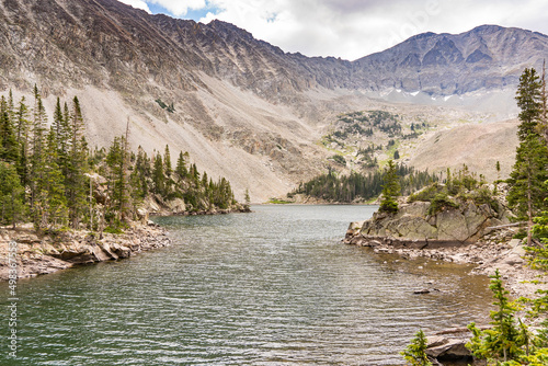 Lost Lake in Gunnison National Forest, Colorado photo