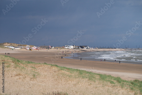 Camber Sands in Spring. photo