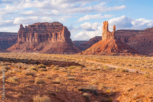 Sunset in Valley of the Gods, Utah