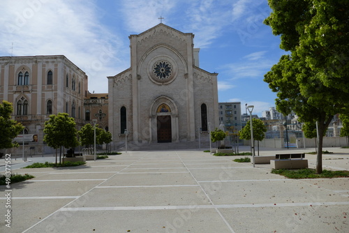 Chiesa del Redentore nel quartiere Libertà. Bari, sud Italia photo