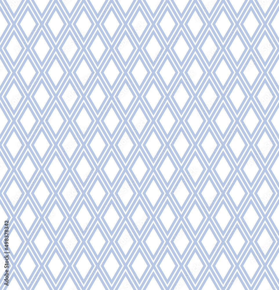 Abstract seamless geometric diamonds pattern.