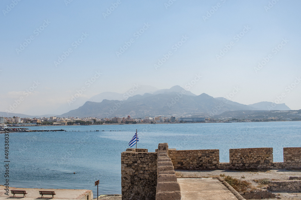 view of the Ierapetra, crete, greece