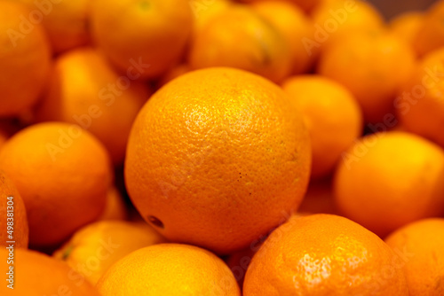 oranges at the market