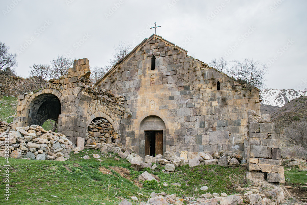 ruins of the medieval church