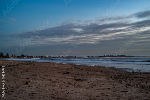 Twilight at the beach