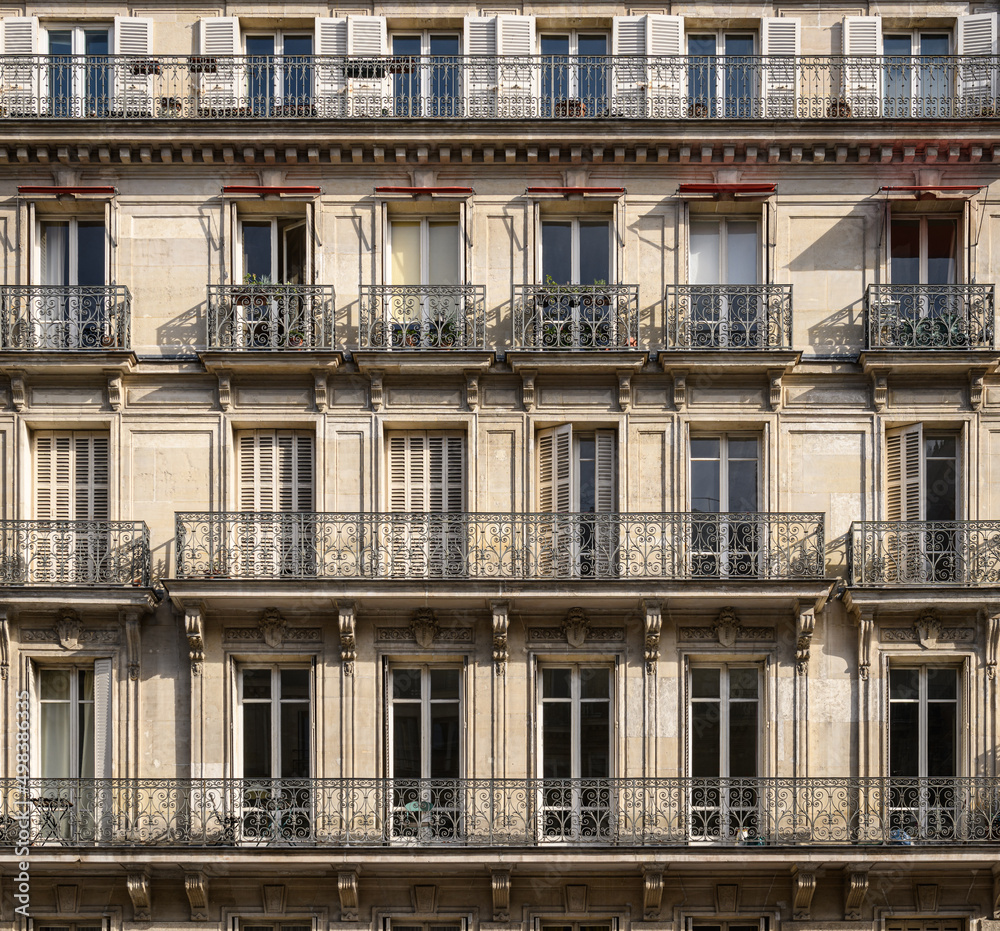 Parisian facade
