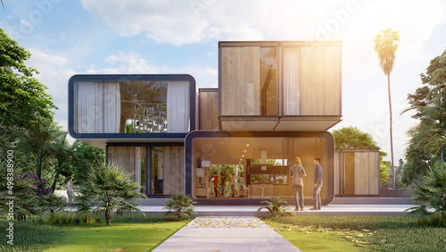 Stylish contemporary house