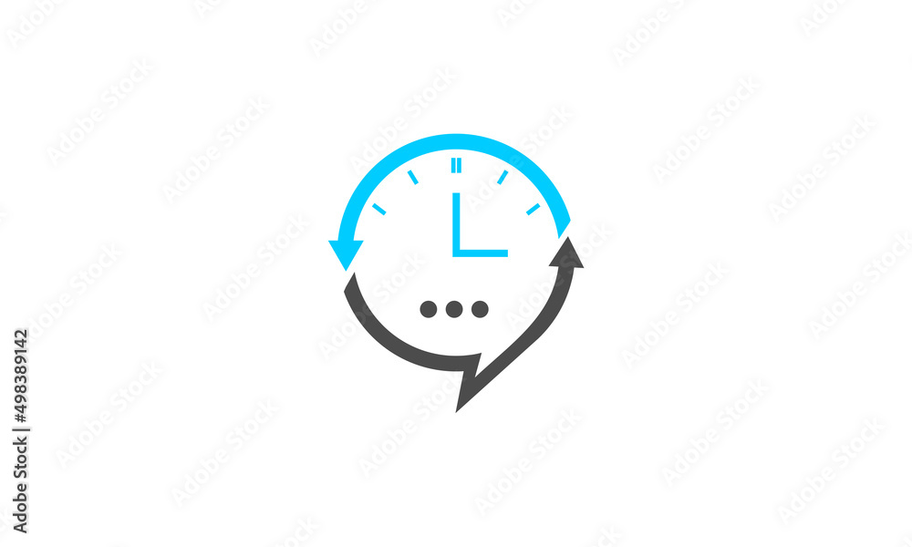 clock seconds vector logo design illustration icon clock seconds vector logo design illustration icon