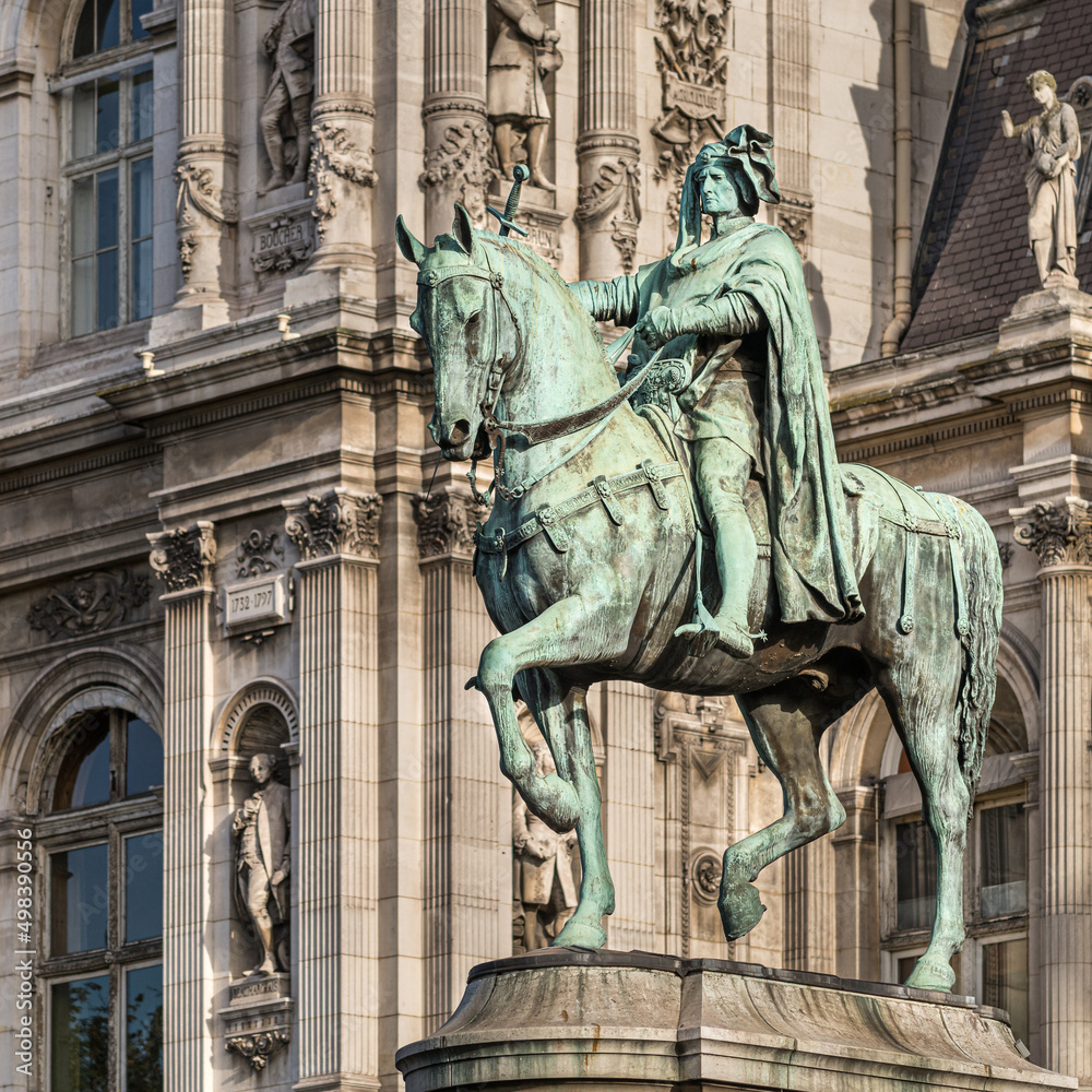 Parisian statue