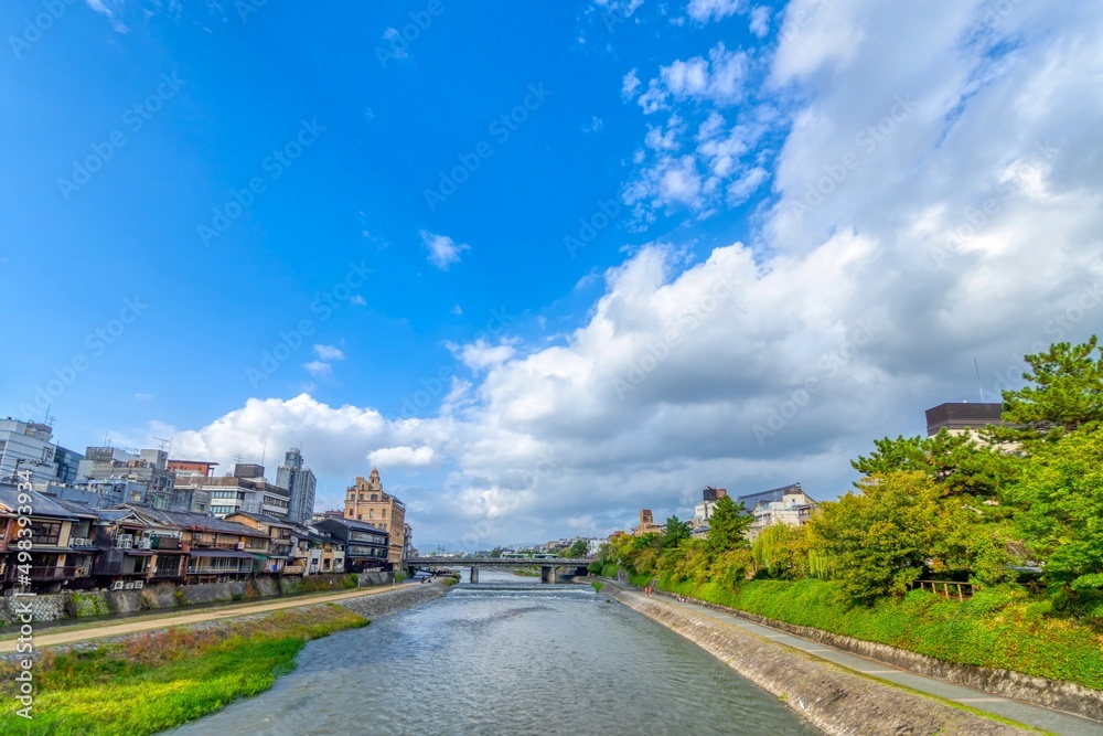 京都風景　鴨川