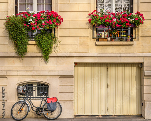 Photography Parisian facade
