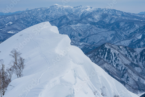 Winter on mt Tanigawa photo