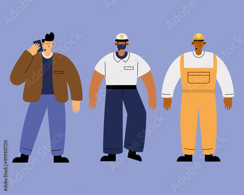 male work professions