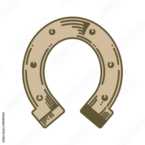 horseshoe accessory vintage style