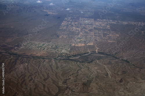 Aerial view of Fort McDowell photo
