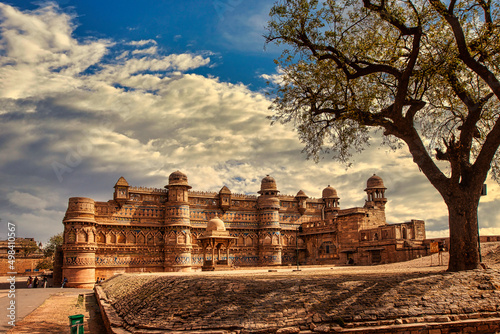 Gwalior Fort, Madhya Pradesh, India photo